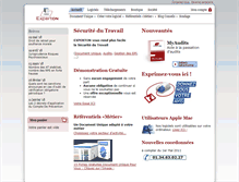 Tablet Screenshot of experton.com